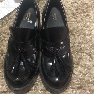 Retro inspired loafer heels